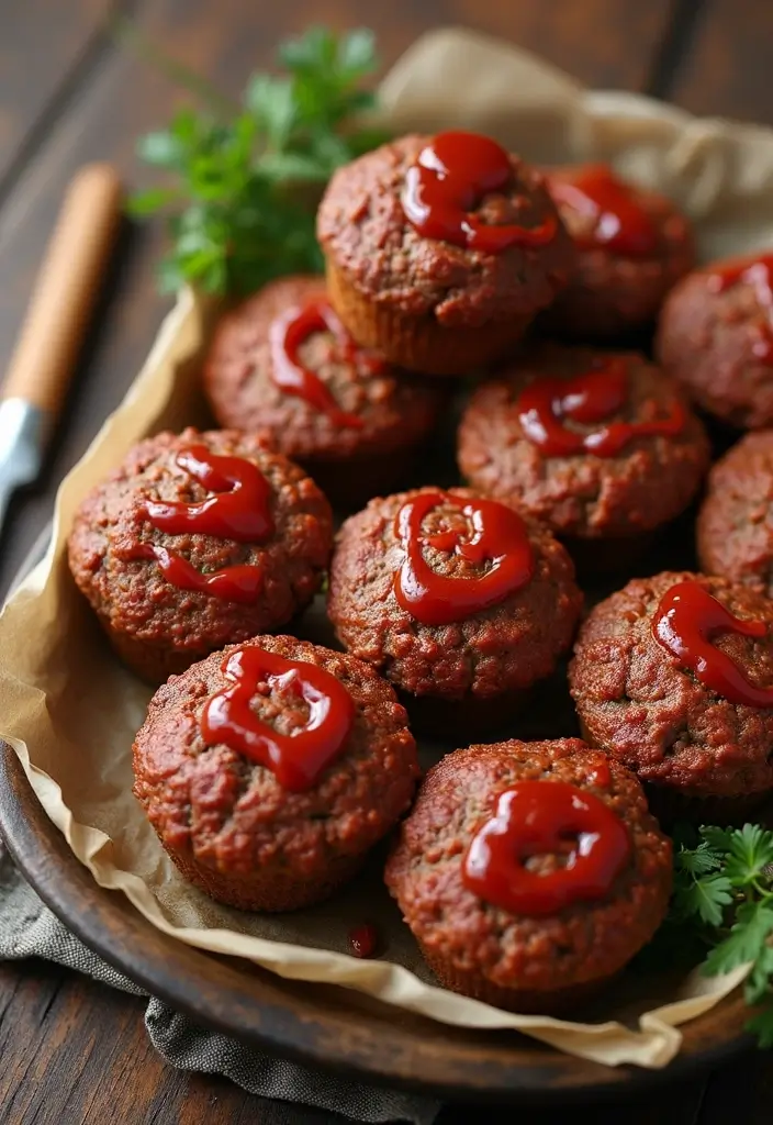 25 Budget Friendly Make Ahead Freezer Meal Recipes - 13. Meatloaf Muffins
