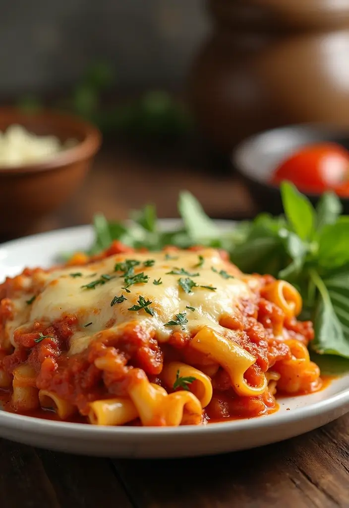 25 Budget Friendly Make Ahead Freezer Meal Recipes - 9. Baked Ziti