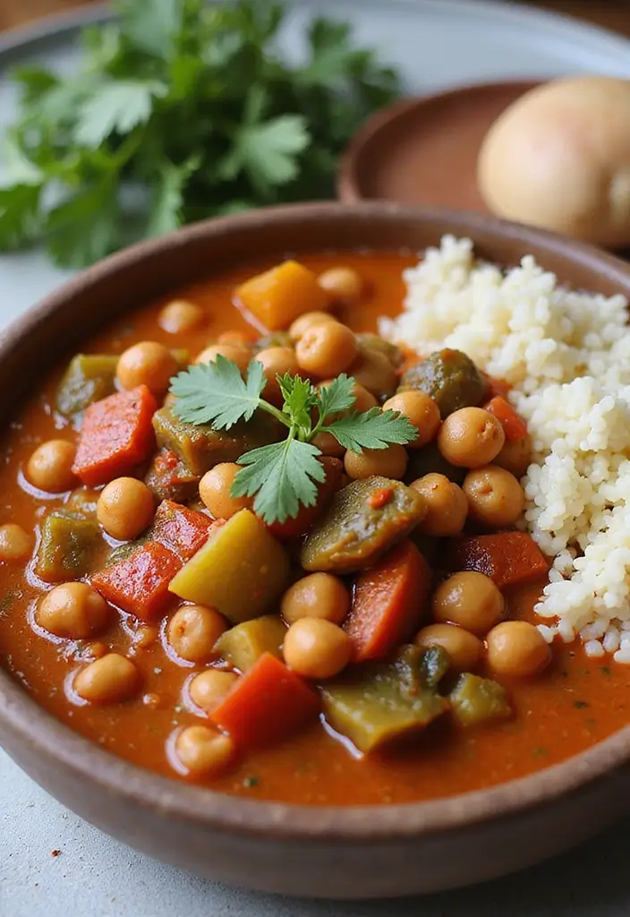 25 Crockpot Freezer Dump Meal Recipes for Quick Prep 15 25 Crockpot Freezer Dump Meal Recipes for Quick Prep - 15. Moroccan Chickpea Stew Dump Meal