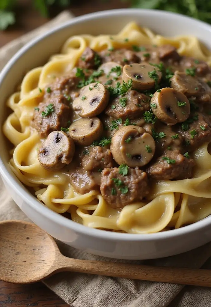 25 Crockpot Freezer Dump Meal Recipes for Quick Prep 2 25 Crockpot Freezer Dump Meal Recipes for Quick Prep - 2. Beef Stroganoff Dump Meal