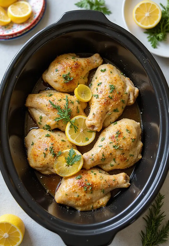 25 Crockpot Freezer Dump Meal Recipes for Quick Prep 6 25 Crockpot Freezer Dump Meal Recipes for Quick Prep - 6. Lemon Garlic Herb Chicken Dump Meal