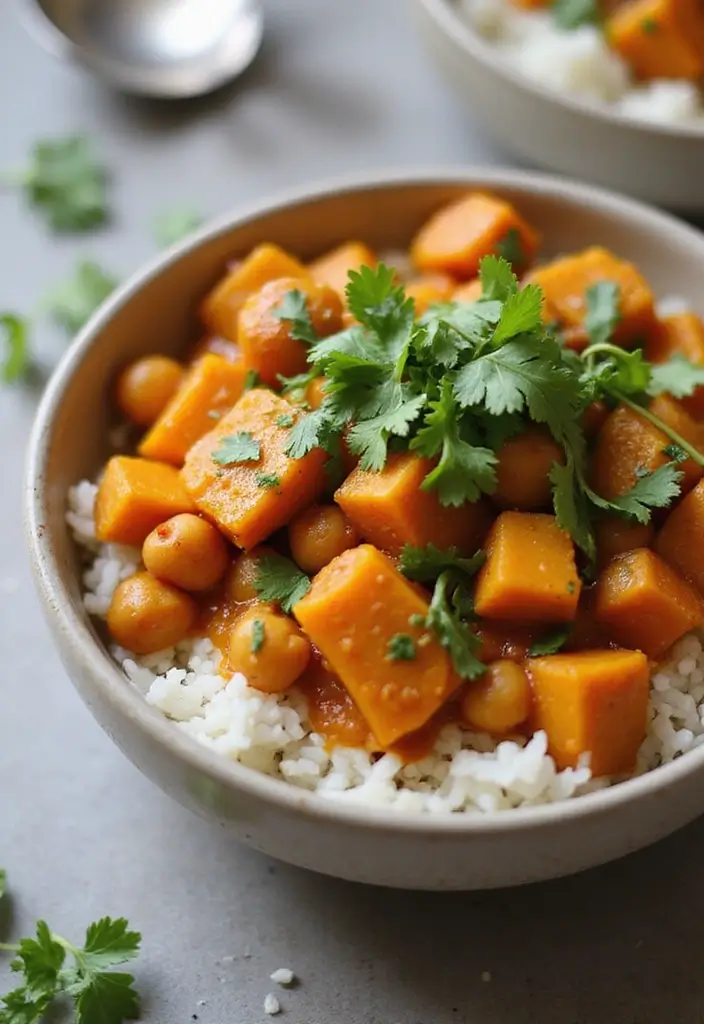 25 Crockpot Freezer Dump Meal Recipes for Quick Prep 8 25 Crockpot Freezer Dump Meal Recipes for Quick Prep - 8. Sweet Potato and Chickpea Dump Meal