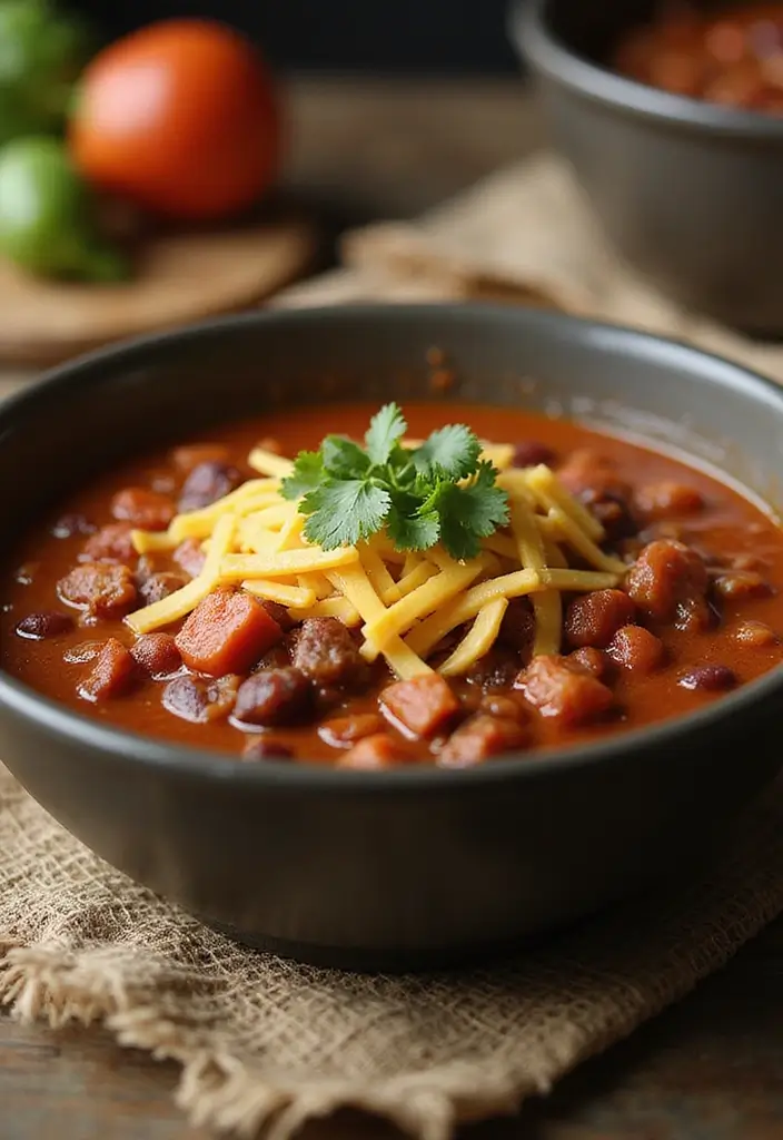 25 Dream Dinners Freezer Meal Recipes to Recreate at Home - 5. Slow Cooker Chili