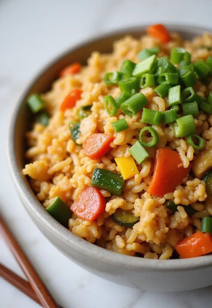 25 Easy Freezer Meals for College Students to Make Ahead 13 25 Easy Freezer Meals for College Students to Make Ahead - 13. Vegetable Fried Rice