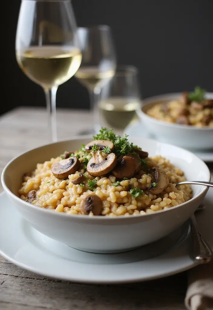 25 Easy Freezer Meals for College Students to Make Ahead 16 25 Easy Freezer Meals for College Students to Make Ahead - 16. Creamy Mushroom Risotto