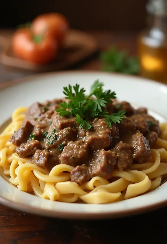 25 Easy Freezer Meals for College Students to Make Ahead 17 25 Easy Freezer Meals for College Students to Make Ahead - 17. Beef Stroganoff