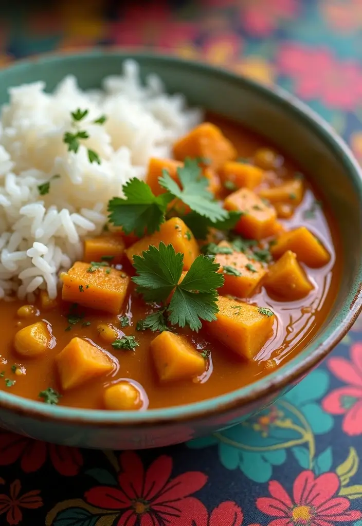 25 Easy Freezer Meals for College Students to Make Ahead 7 25 Easy Freezer Meals for College Students to Make Ahead - 7. Sweet Potato and Chickpea Curry