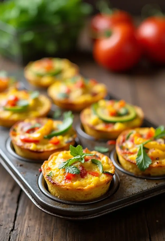 25 Easy Freezer Meals for College Students to Make Ahead 9 25 Easy Freezer Meals for College Students to Make Ahead - 9. Egg Muffins with Veggies
