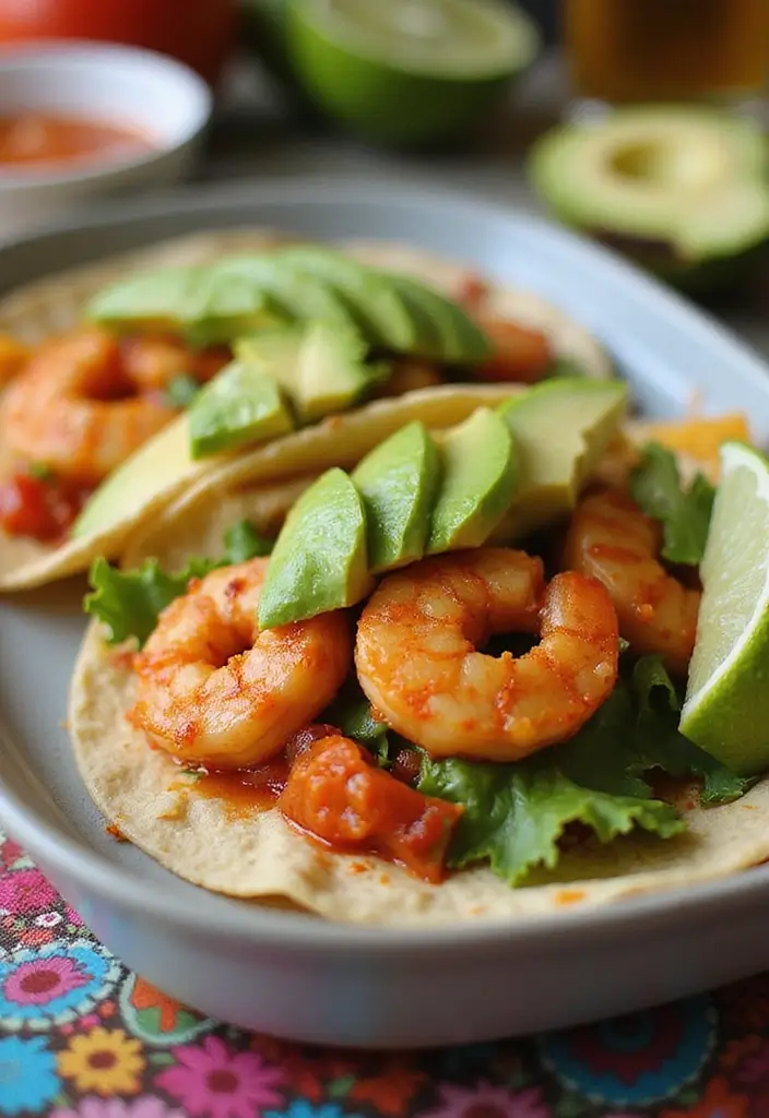 25 Five Ingredient Freezer Meal Recipes You’ll Want to Try 22 25 Five Ingredient Freezer Meal Recipes You’ll Want to Try - 22. Spicy Shrimp Tacos