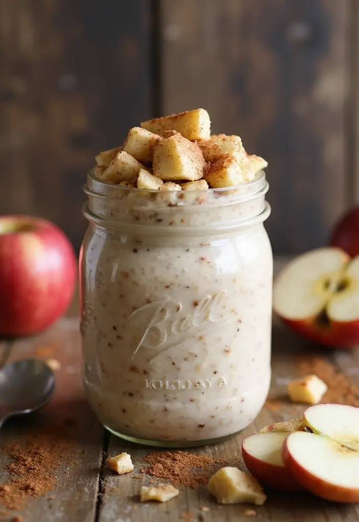 25 Five Ingredient Freezer Meal Recipes You’ll Want to Try 23 25 Five Ingredient Freezer Meal Recipes You’ll Want to Try - 23. Apple Cinnamon Overnight Oats