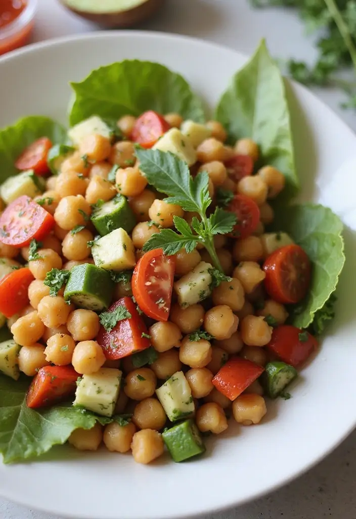 25 Freezer Meals for Surgery Recovery That Nourish and Heal 15 25 Freezer Meals for Surgery Recovery That Nourish and Heal - 15. Mediterranean Chickpea Salad