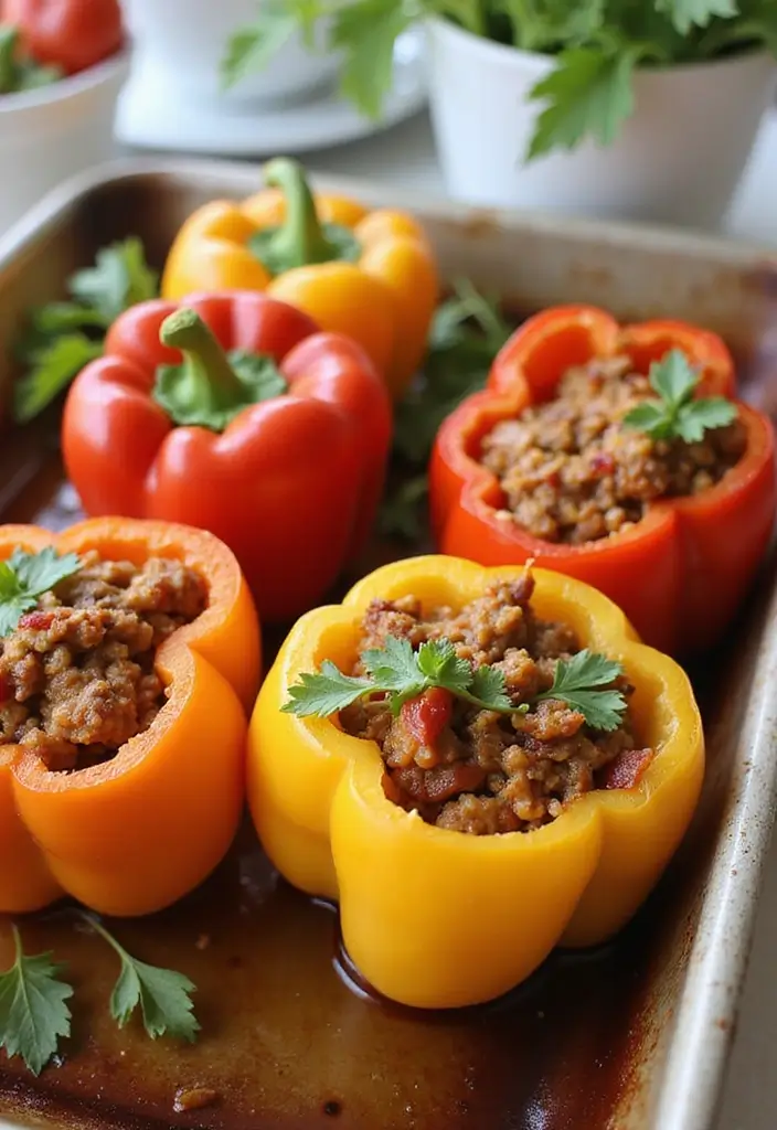 25 Freezer Meals for Surgery Recovery That Nourish and Heal 18 25 Freezer Meals for Surgery Recovery That Nourish and Heal - 18. Stuffed Bell Peppers
