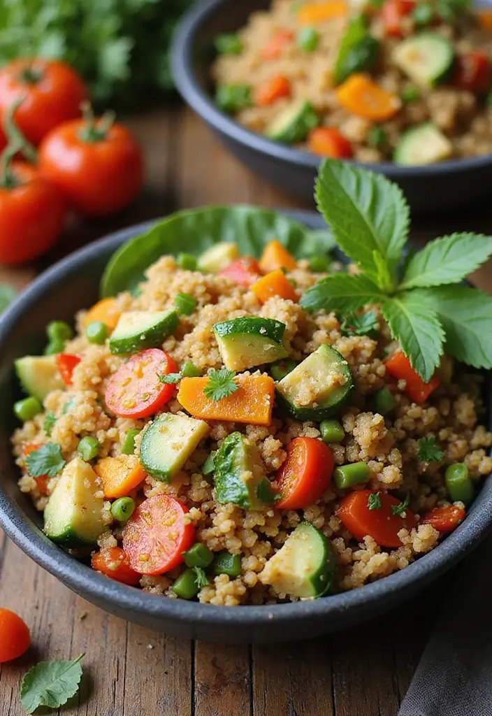 25 Freezer Meals for Surgery Recovery That Nourish and Heal 2 25 Freezer Meals for Surgery Recovery That Nourish and Heal - 2. Hearty Vegetable Quinoa Bowl