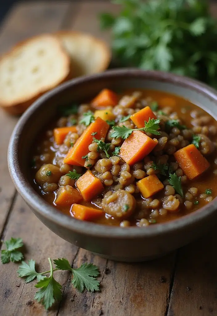 25 Freezer Meals for Surgery Recovery That Nourish and Heal 4 25 Freezer Meals for Surgery Recovery That Nourish and Heal - 4. Lentil Stew with Root Vegetables