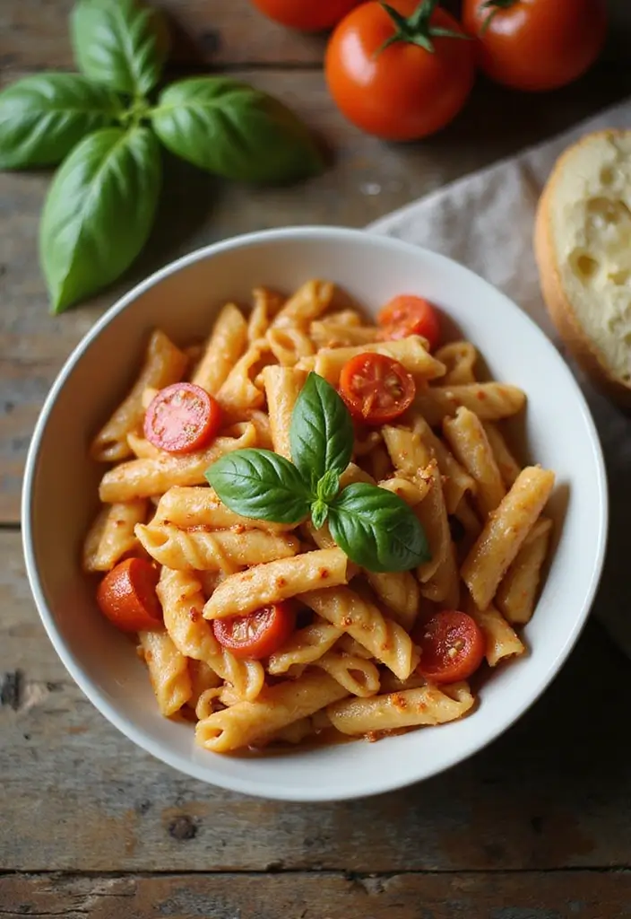 25 Freezer Meals for Surgery Recovery That Nourish and Heal 8 25 Freezer Meals for Surgery Recovery That Nourish and Heal - 8. Creamy Tomato Basil Pasta