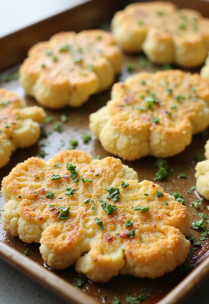 25 Freezer Sheet Pan Meal Recipes Made Simple 13 25 Freezer Sheet Pan Meal Recipes Made Simple - 13. Garlic Parmesan Cauliflower Steaks