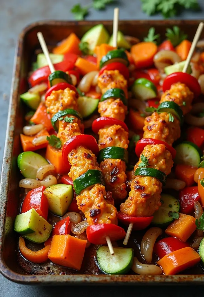 25 Freezer Sheet Pan Meal Recipes Made Simple 22 25 Freezer Sheet Pan Meal Recipes Made Simple - 22. Sweet and Sour Chicken Skewers