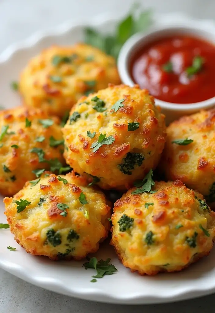 25 Freezer to Air Fryer Meals That Are Quick and Crispy - 17. Air Fryer Broccoli Cheese Bites