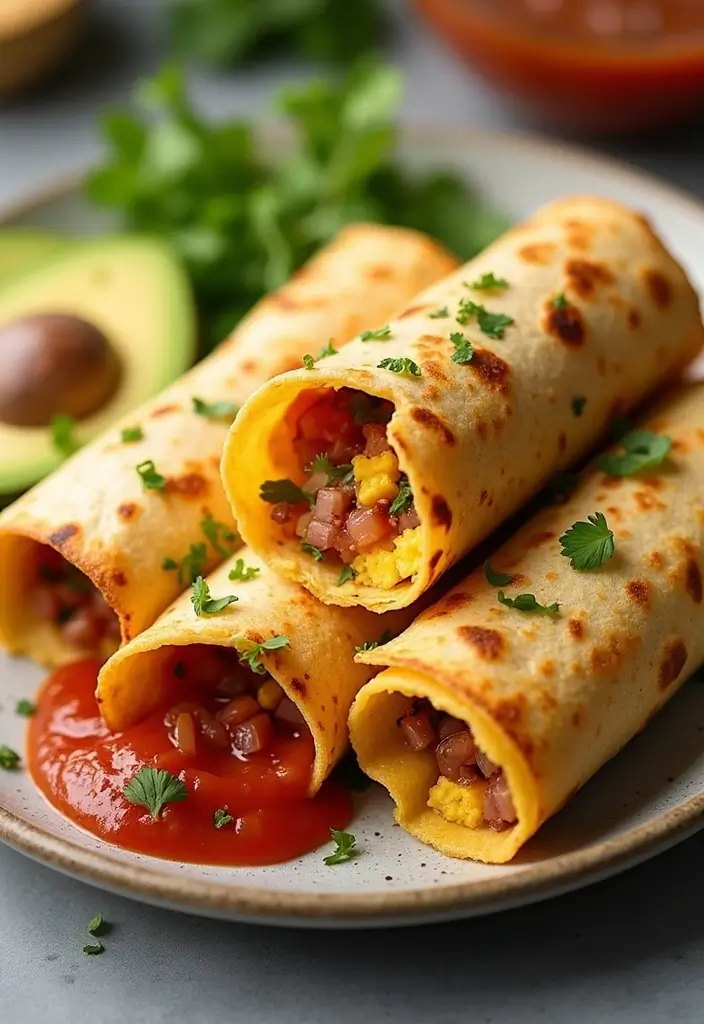 25 Freezer to Air Fryer Meals That Are Quick and Crispy - 20. Air Fryer Breakfast Burritos