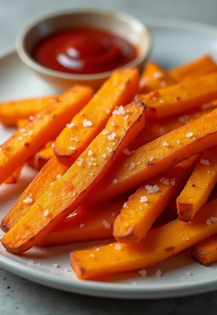 25 Freezer to Air Fryer Meals That Are Quick and Crispy - 3. Air Fryer Sweet Potato Fries
