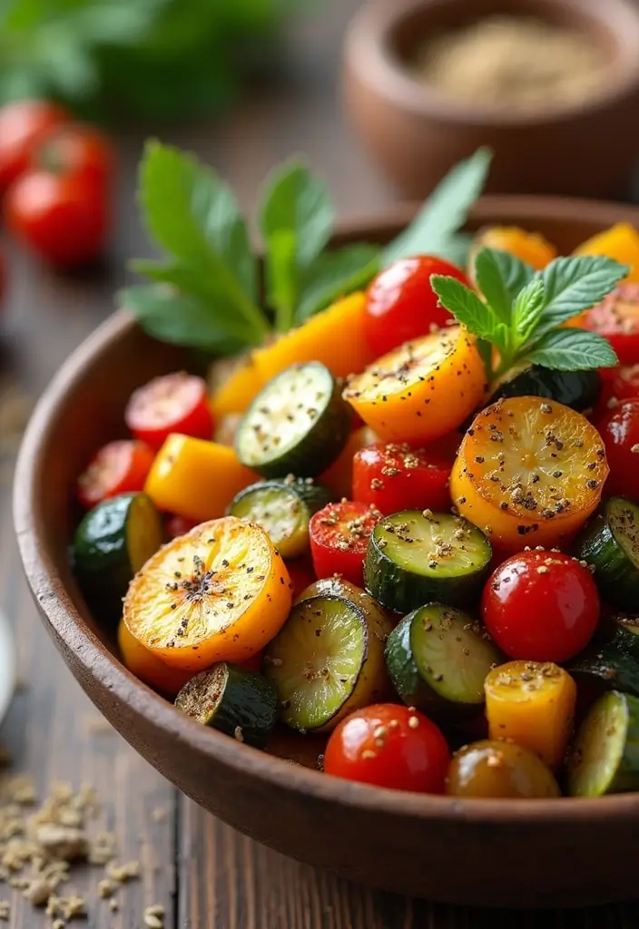 25 Freezer to Air Fryer Meals That Are Quick and Crispy - 4. Air Fryer Vegetable Medley