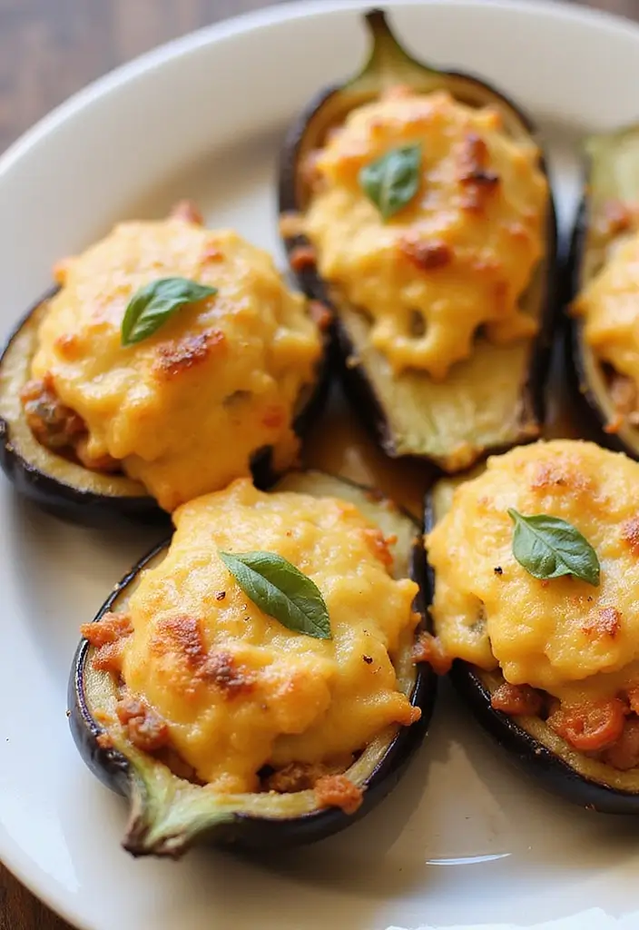 25 Freezer to Oven Meal Recipes That Are Effortless 15 25 Freezer to Oven Meal Recipes That Are Effortless - 15. Stuffed Eggplant