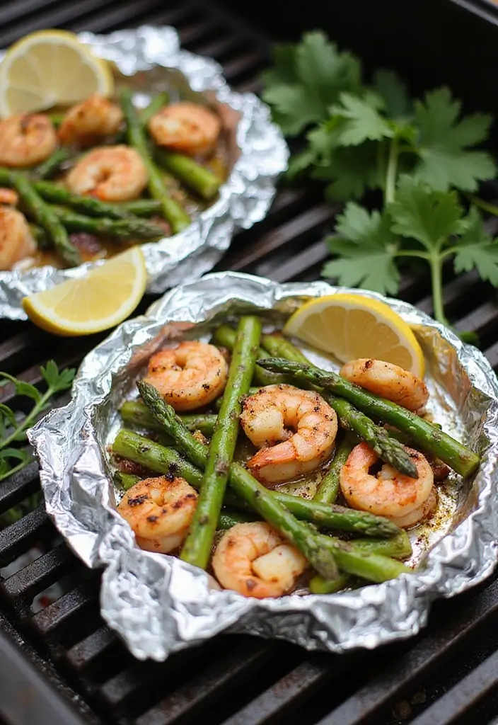 25 Freezer to Oven Meal Recipes That Are Effortless 9 25 Freezer to Oven Meal Recipes That Are Effortless - 9. Shrimp and Asparagus Foil Packets