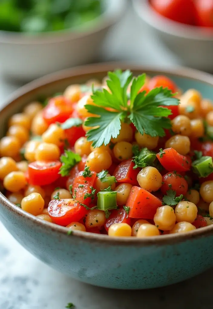 25 Gluten Free Freezer Meal Recipes That Are Family Friendly 10 25 Gluten Free Freezer Meal Recipes That Are Family Friendly - 10. Mediterranean Chickpea Salad