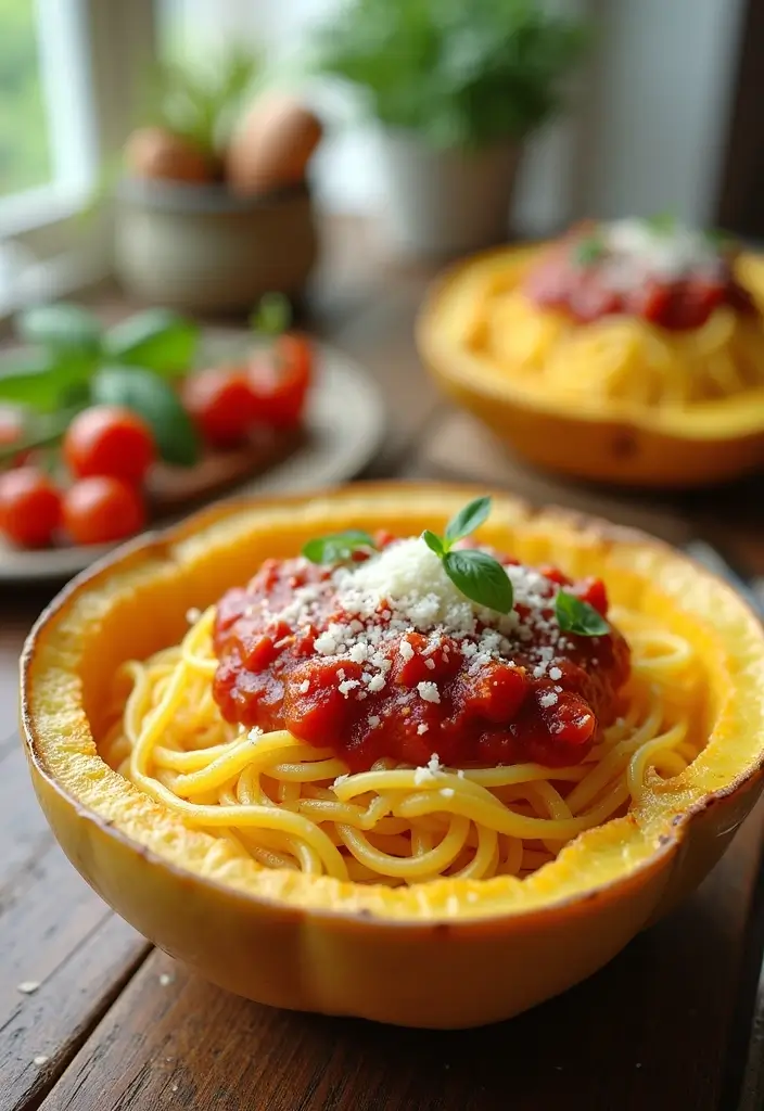 25 Gluten Free Freezer Meal Recipes That Are Family Friendly 19 25 Gluten Free Freezer Meal Recipes That Are Family Friendly - 19. Spaghetti Squash with Marinara