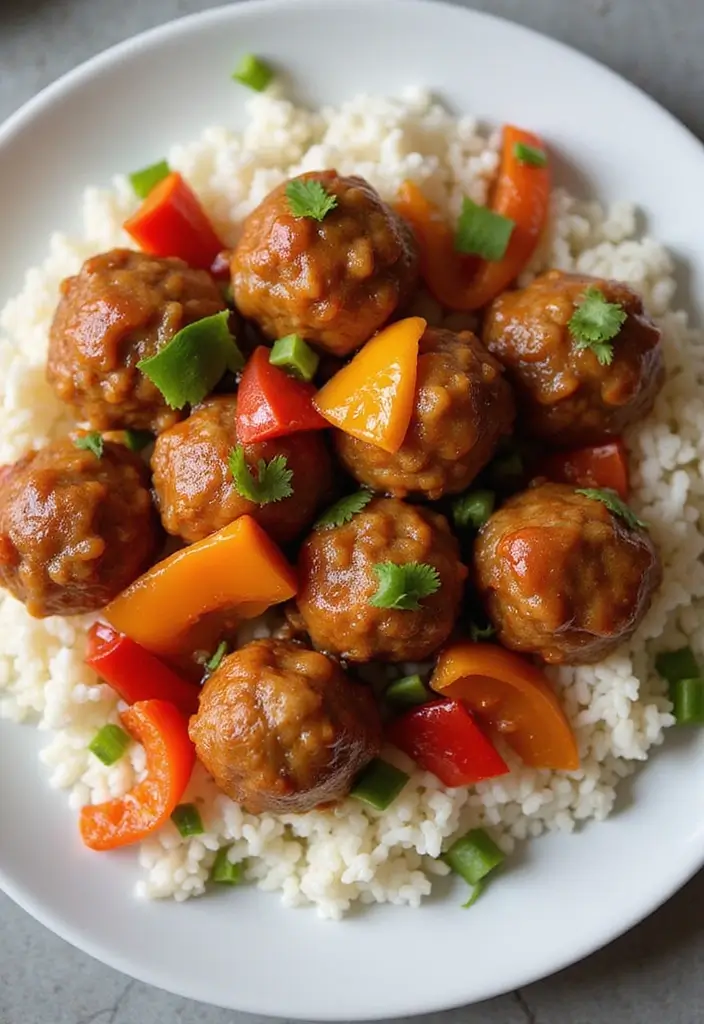 25 Healthy Crockpot Freezer Meals You Can Make in 1 Hour 17 25 Healthy Crockpot Freezer Meals You Can Make in 1 Hour - 17. Sweet and Sour Meatballs