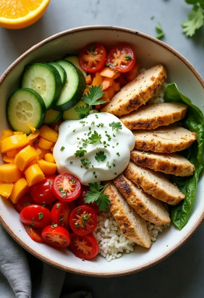 25 Healthy Crockpot Freezer Meals You Can Make in 1 Hour 9 25 Healthy Crockpot Freezer Meals You Can Make in 1 Hour - 9. Greek Chicken Bowls