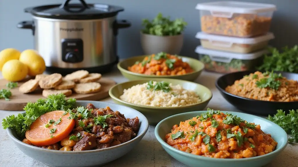 25 High Protein Crock Pot Freezer Meals for Meal Prep