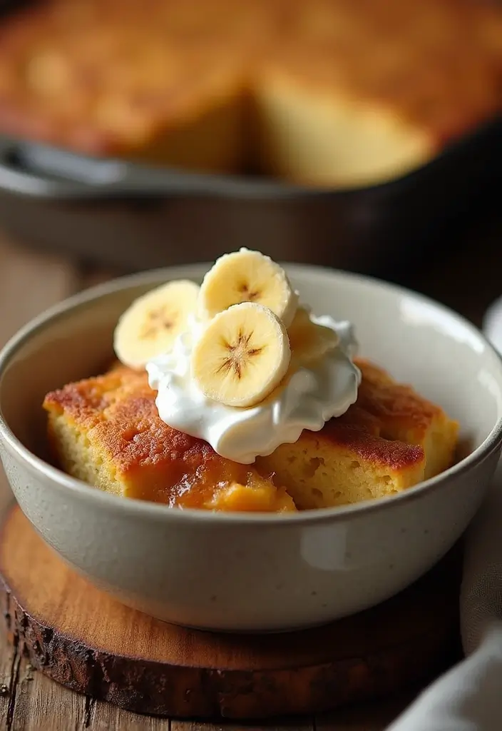 25 Kid Friendly Freezer Crockpot Meals That Parents Love - 25. Banana Bread Pudding