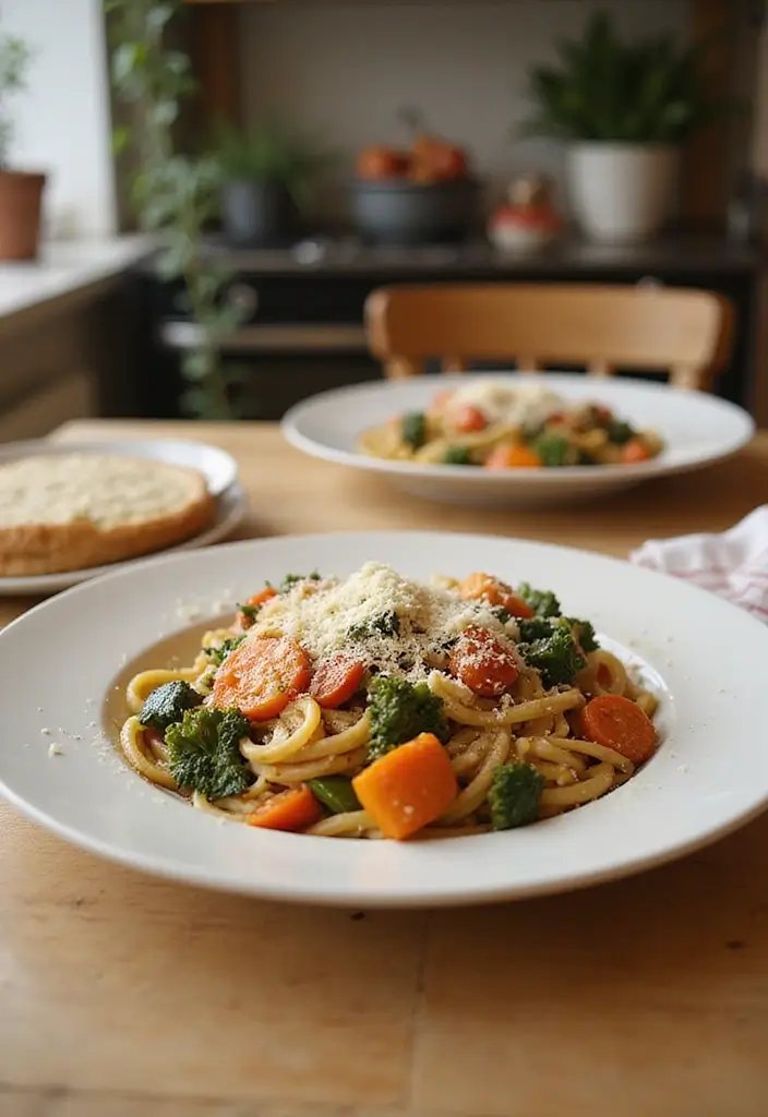 25 Kid Friendly Freezer Crockpot Meals That Parents Love - 7. Pasta Primavera