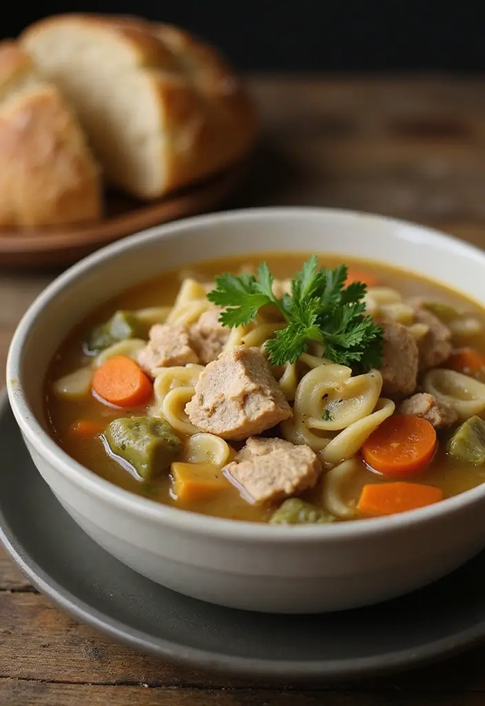 25 Leftover Turkey Freezer Meal Recipes for Creative Dinners 11 25 Leftover Turkey Freezer Meal Recipes for Creative Dinners - 11. Turkey Soup