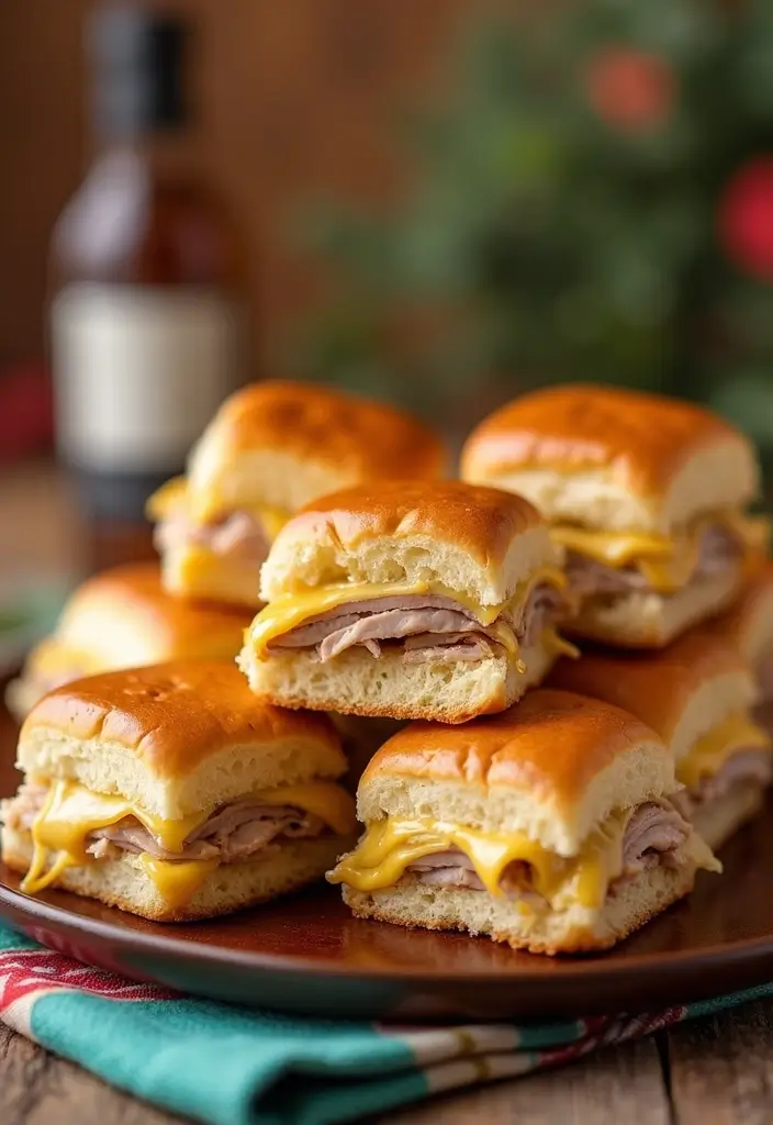 25 Leftover Turkey Freezer Meal Recipes for Creative Dinners 12 25 Leftover Turkey Freezer Meal Recipes for Creative Dinners - 12. Turkey and Cheese Sliders