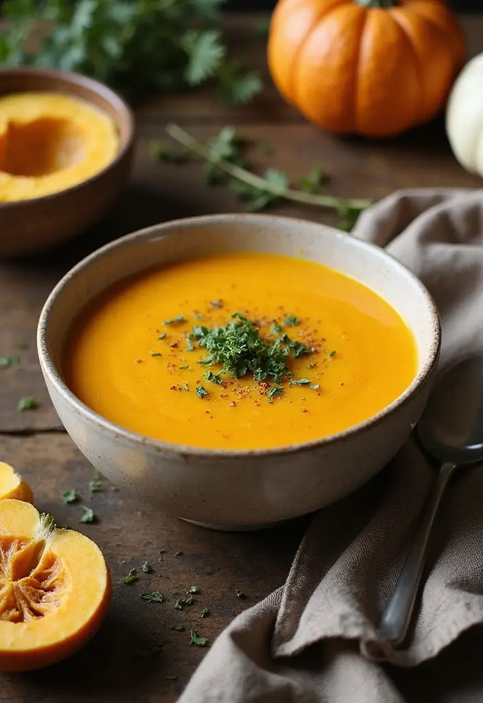 25 Low Cholesterol Freezer Meals for Heart Healthy Eating 12 25 Low Cholesterol Freezer Meals for Heart Healthy Eating - 12. Butternut Squash Soup
