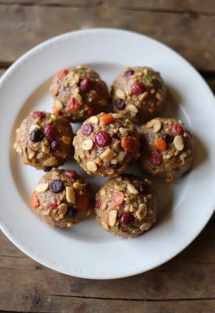 25 Low Cholesterol Freezer Meals for Heart Healthy Eating 14 25 Low Cholesterol Freezer Meals for Heart Healthy Eating - 14. Fruit & Nut Energy Balls