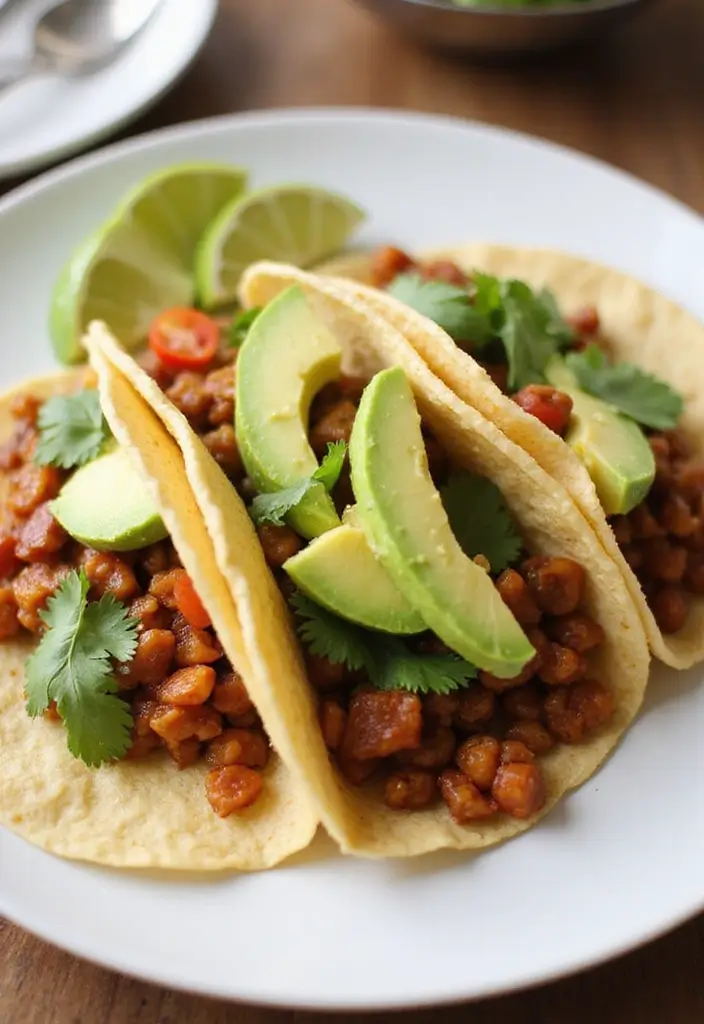 25 Low Cholesterol Freezer Meals for Heart Healthy Eating 18 25 Low Cholesterol Freezer Meals for Heart Healthy Eating - 18. Spicy Lentil Tacos