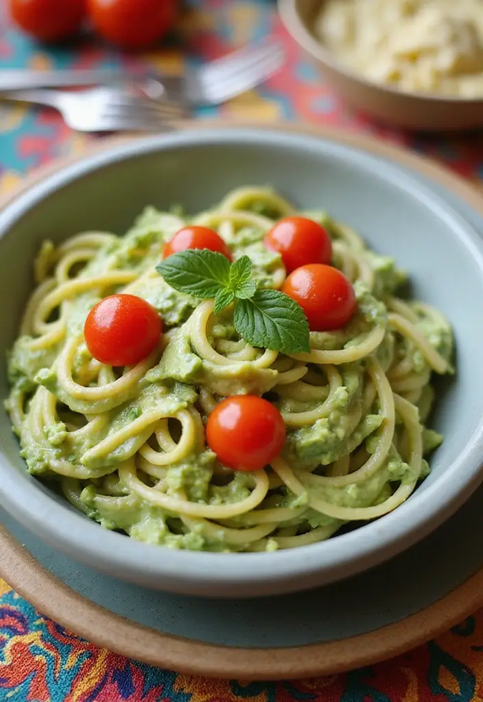 25 Low Cholesterol Freezer Meals for Heart Healthy Eating 19 25 Low Cholesterol Freezer Meals for Heart Healthy Eating - 19. Creamy Avocado Pasta