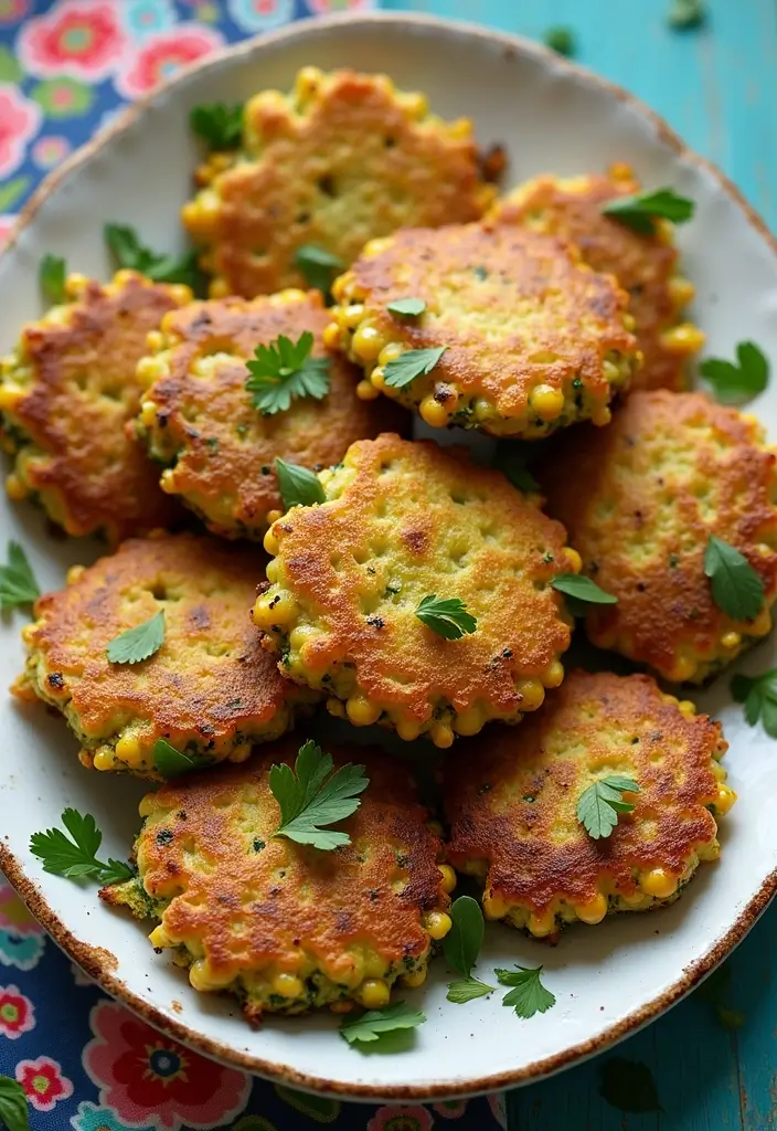 25 Low Cholesterol Freezer Meals for Heart Healthy Eating 9 25 Low Cholesterol Freezer Meals for Heart Healthy Eating - 9. Zucchini & Corn Fritters