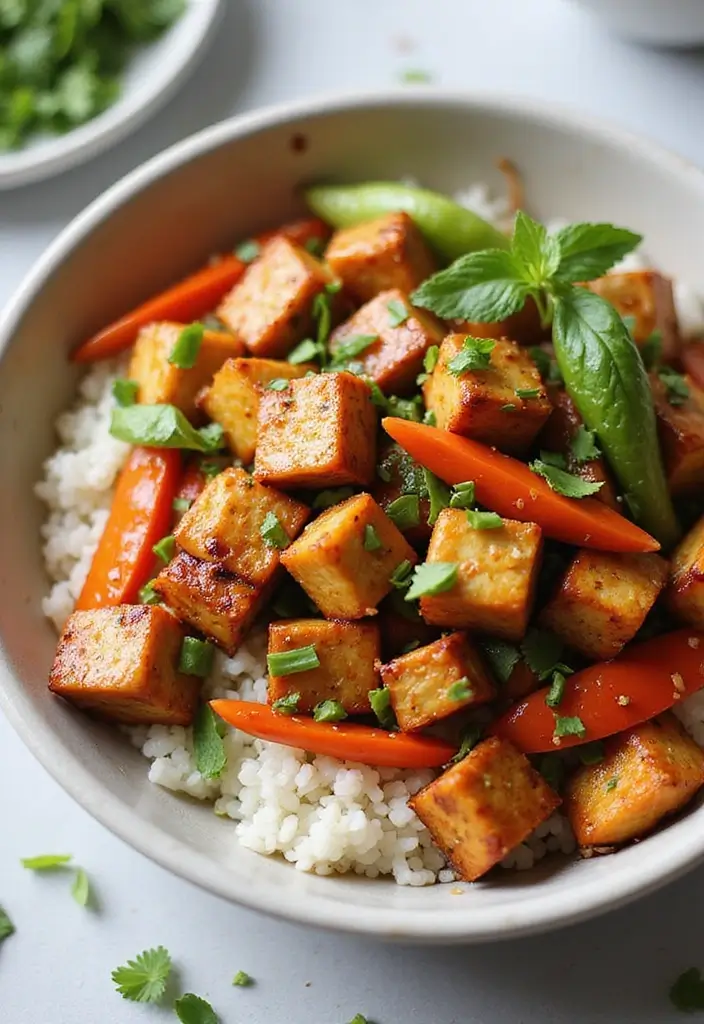 25 Low Sodium Freezer Meals for Two That Are Delicious - 15. Teriyaki Tofu Stir-Fry