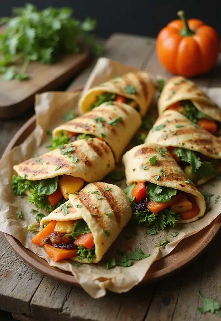 25 Low Sodium Freezer Meals for Two That Are Delicious - 25. Grilled Veggie Wraps