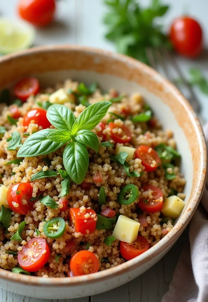 25 Low Sodium Freezer Meals for Two That Are Delicious - 3. Mediterranean Quinoa Salad