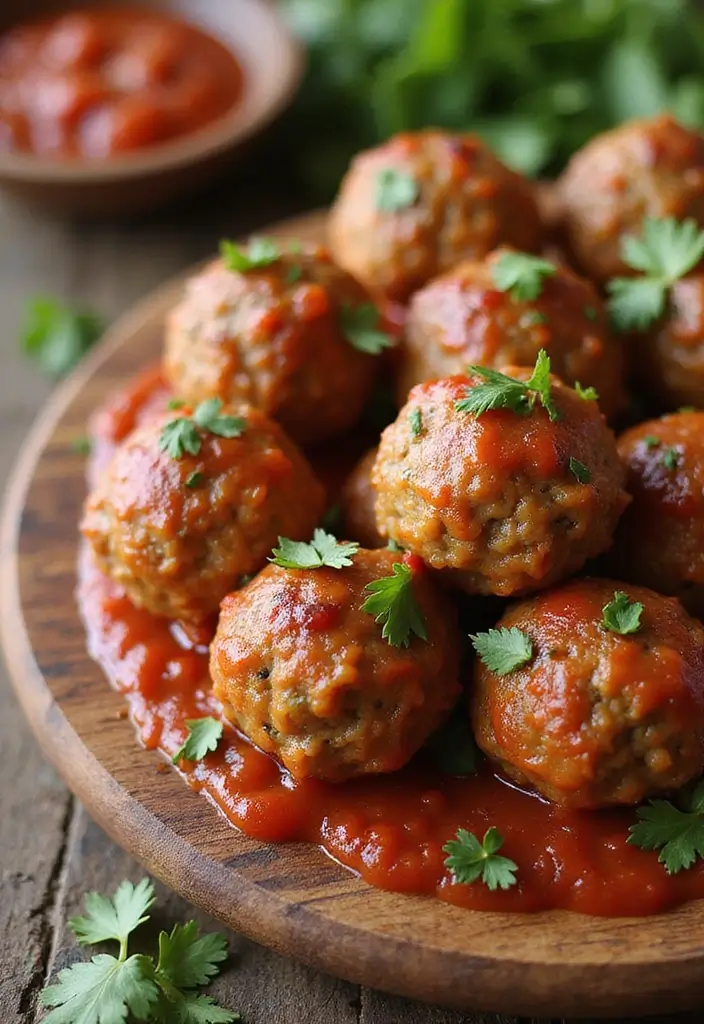 25 Low Sodium Freezer Meals for Two That Are Delicious - 6. Italian Turkey Meatballs