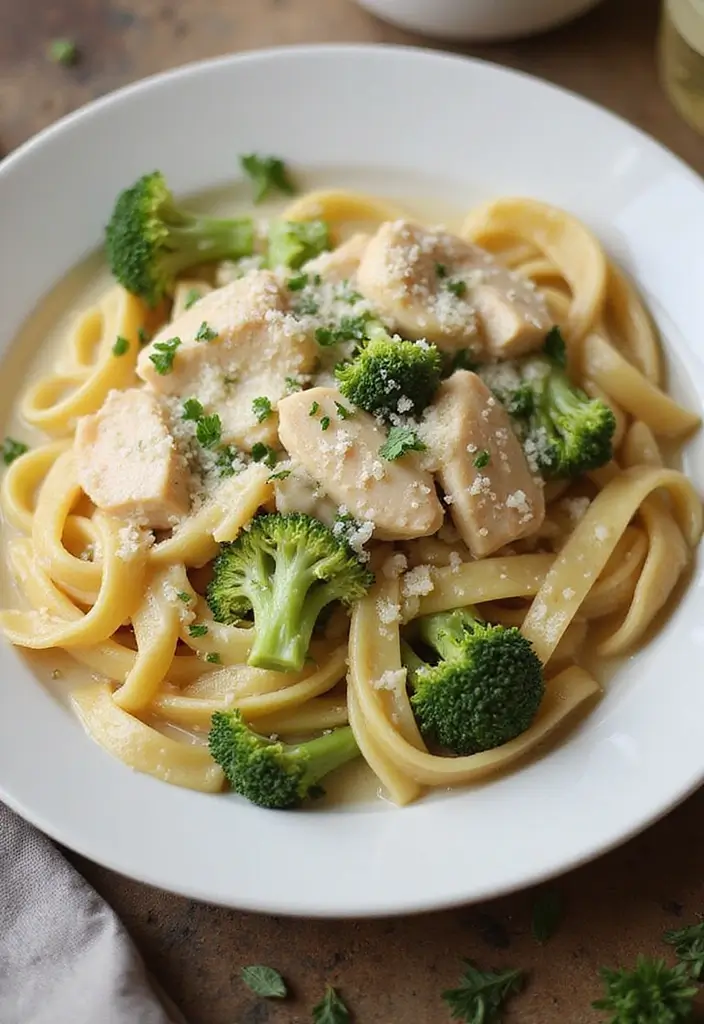 25 Make Ahead Freezer Meals for Diabetics That Taste Great 16 25 Make Ahead Freezer Meals for Diabetics That Taste Great - 16. Chicken and Broccoli Alfredo