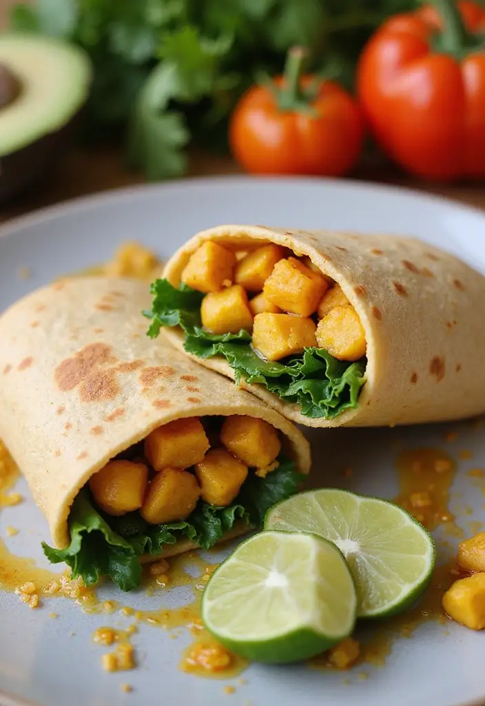 25 Make Ahead Freezer Meals for Diabetics That Taste Great 22 25 Make Ahead Freezer Meals for Diabetics That Taste Great - 22. Curry Spiced Chickpea Wraps