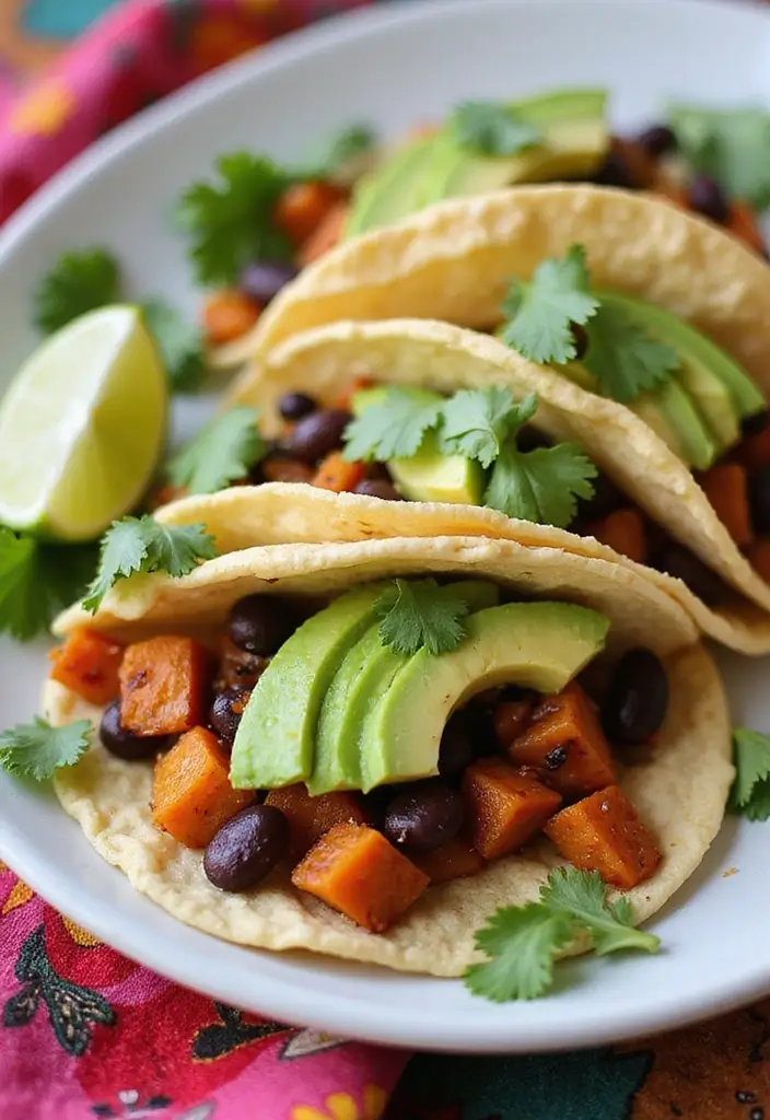25 Make Ahead Freezer Meals for Diabetics That Taste Great 9 25 Make Ahead Freezer Meals for Diabetics That Taste Great - 9. Sweet Potato and Black Bean Tacos