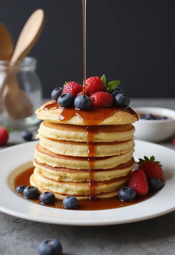25 Make Ahead Freezer Meals for Postpartum Recovery - 21. Protein-Packed Pancakes