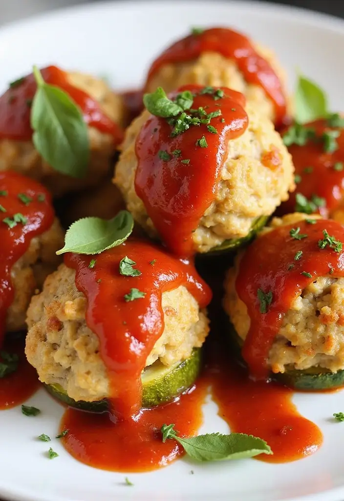 25 Make Ahead Freezer Meals for Postpartum Recovery - 5. Zucchini & Turkey Meatballs